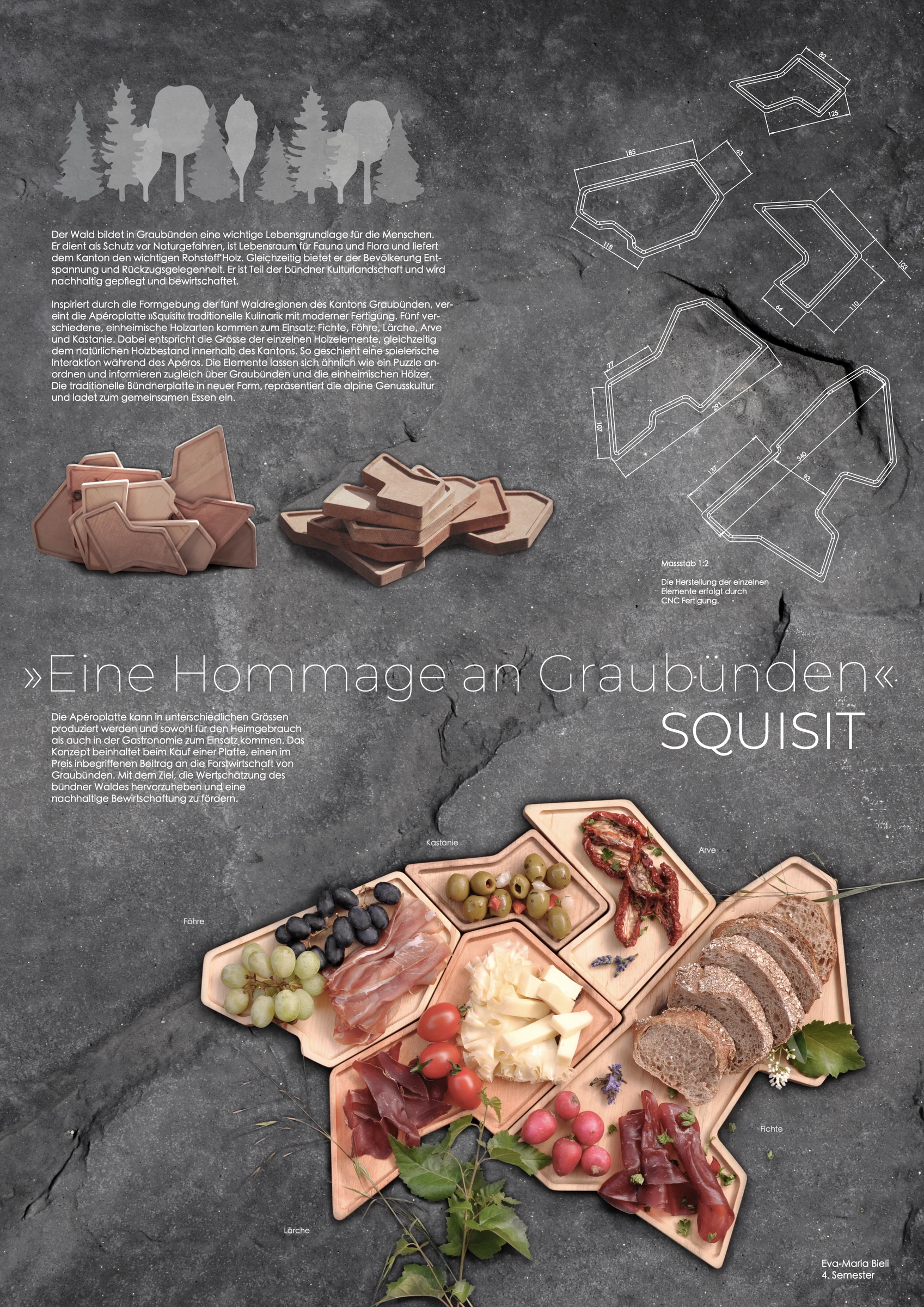 Squisit Modulare Apéroplatte Detail 3